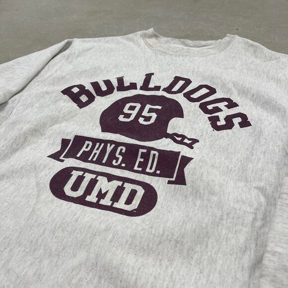 Champion Reverse Weave UMD Bulldogs 95 Phys Ed Hoodie - Picture 4 of 5